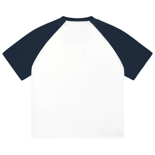 Color-Blocked Raglan Sleeve T-Shirt