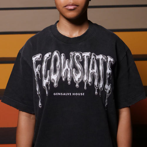 Flowstate Heavyweight Vintage Washed Frayed T-Shirt