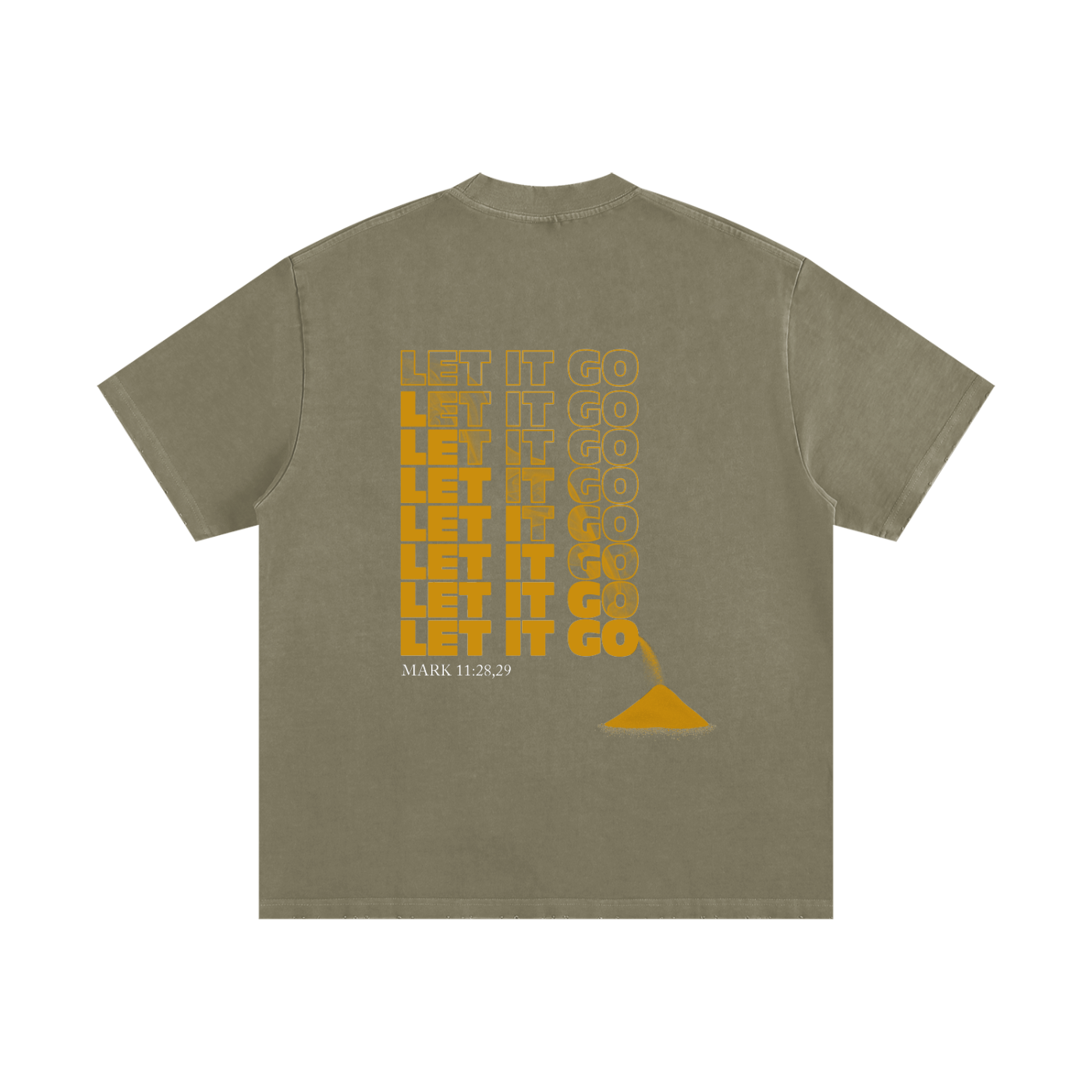 Heavyweight Vintage Washed Frayed T-Shirt